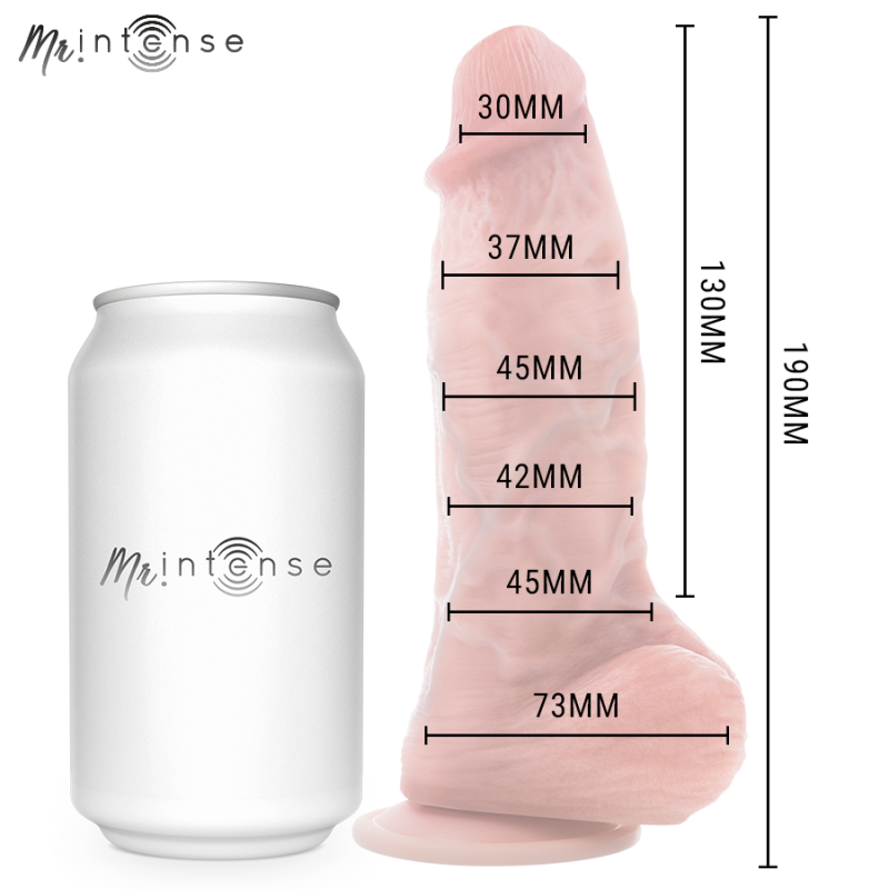 Mr Intense Spencer Realistic Silicone Dildo 19 cm