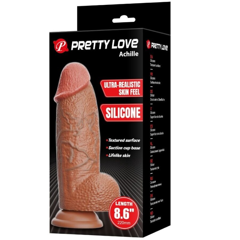 Pretty Love Achille Ρεαλιστικό Dildo Σιλικόνης 22 cm