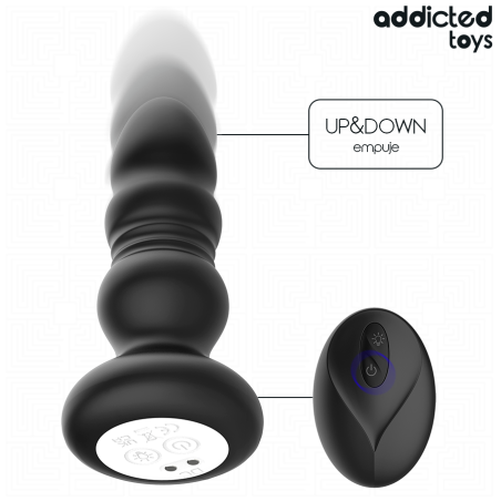 Addicted Toys | Thrusting Δονούμενη Πρωκτική Σφήνα LED