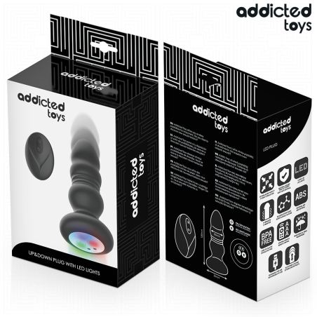 Addicted Toys | Thrusting Δονούμενη Πρωκτική Σφήνα LED