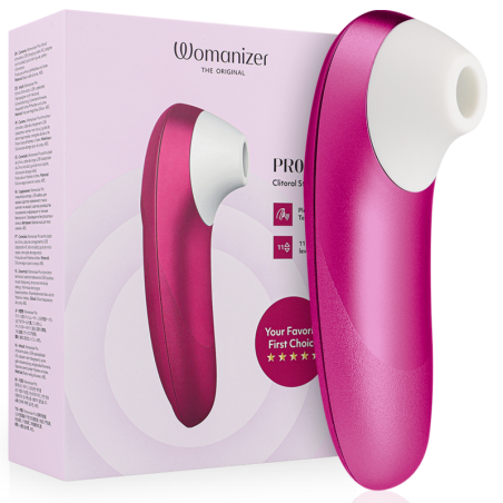 Womanizer Pro Clitoral Stimulator Pleasure Air Pink