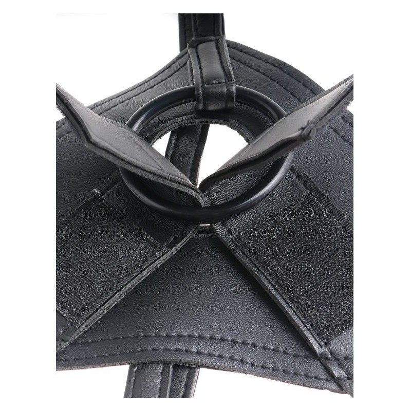 King Cock Strap-On Harness Realistic Penis 17.8 cm