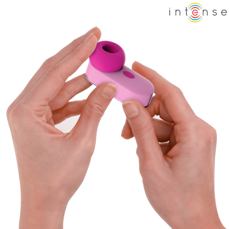 Intense Sabrina Clitoral Stimulator Tapping Tongue Pink