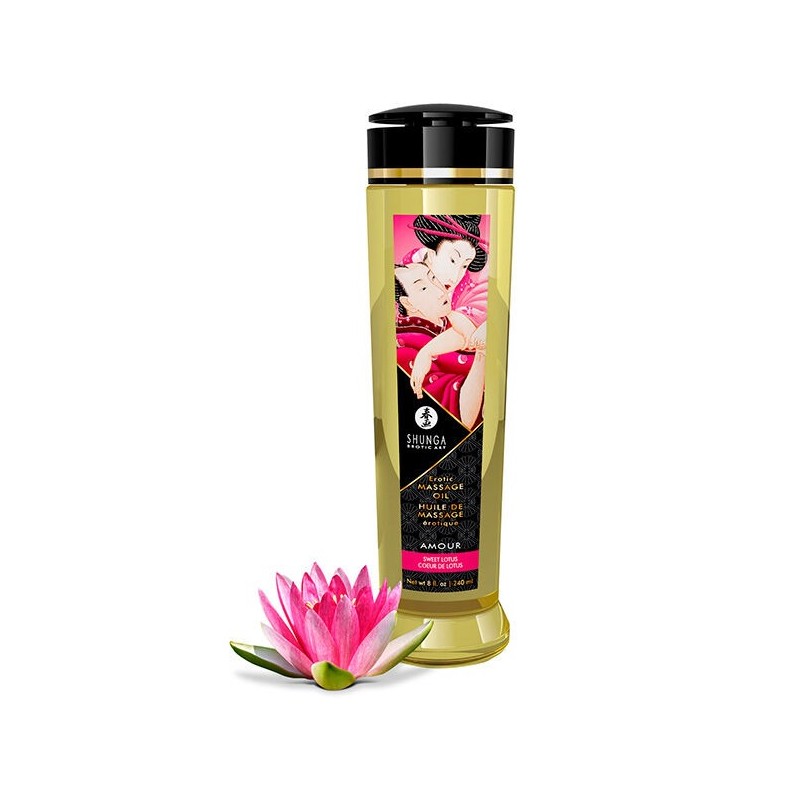 Shunga | Erotic | Love Massage Oil - Sweet Lotus 240 ml