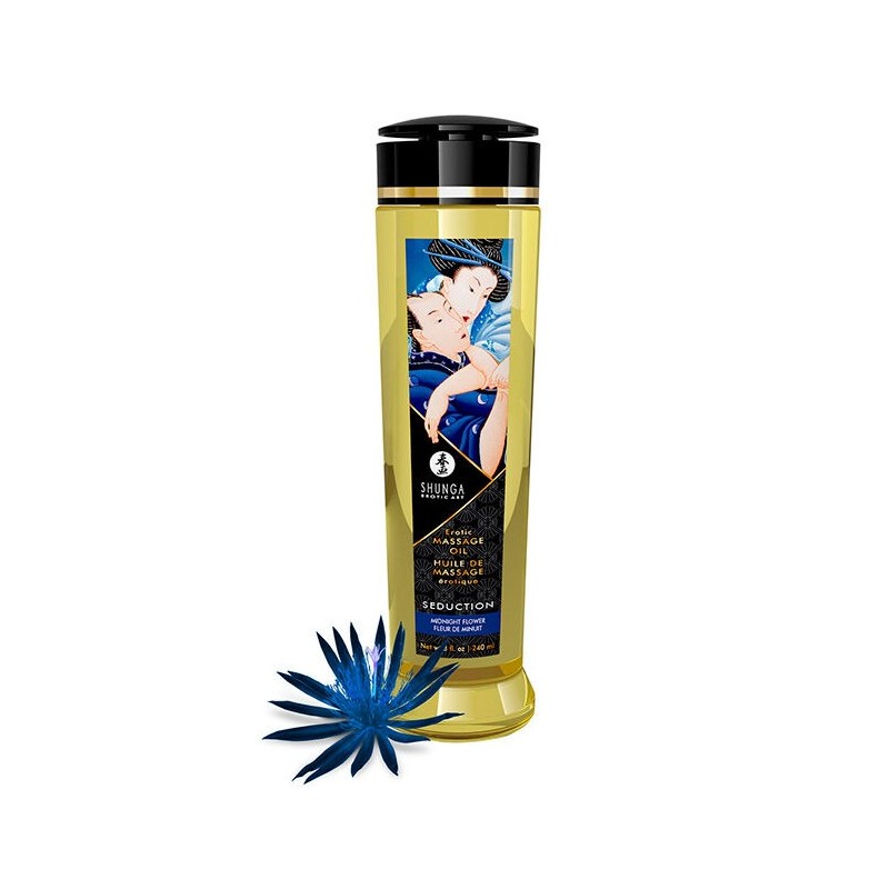 Shunga | Seduction | Erotic Massage Oil - Midnight Flowers 240 ml