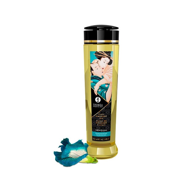 Shunga | Sensual | Erotic Massage Oil - Island Flowers 240 ml
