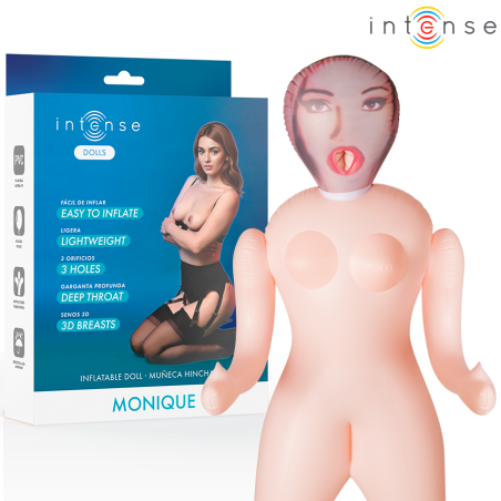 Intense Dolls | Monique | Inflatable Doll with Three Orifices