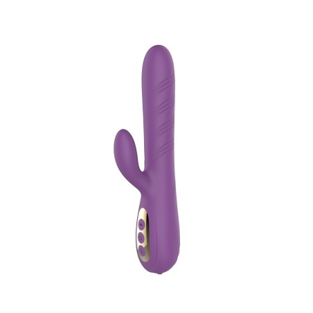 Mokko Toys | Lizzie | Rabbit Vibrator Vibrating & Twisting Violet 24cm