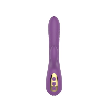 Mokko Toys | Lizzie | Rabbit Vibrator Vibrating & Twisting Violet 24cm