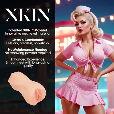XKIN | Darla Smashburger | Vaginal Pocket Masturbator