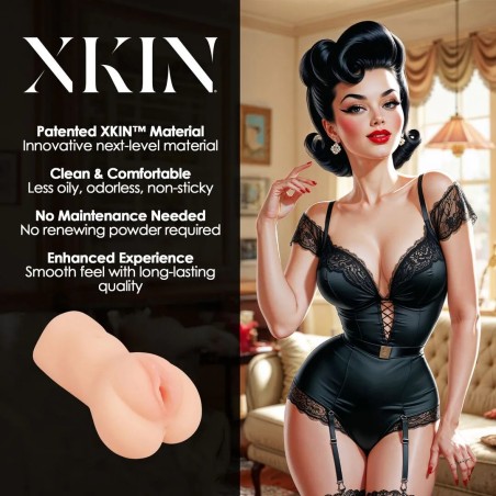 XKIN | Mrs Cummings | Vaginal Pocket Masturbator