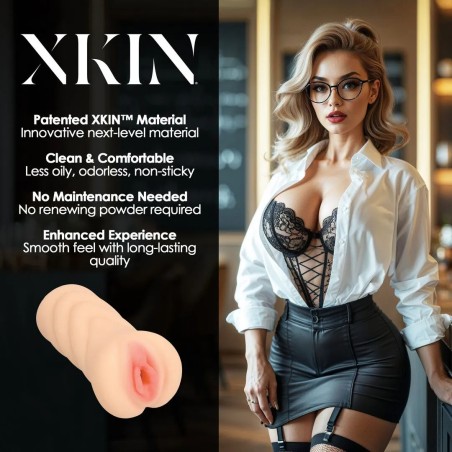 XKIN | Jenny Jawline | Vaginal Pocket Masturbator