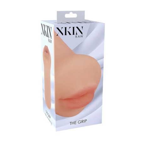 XKIN Raw | The Grip | Oral Pocket Masturbator Flesh