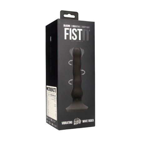 Fist It | Wave Rider | Vibrating Silicone Dildo with Rotating Beads