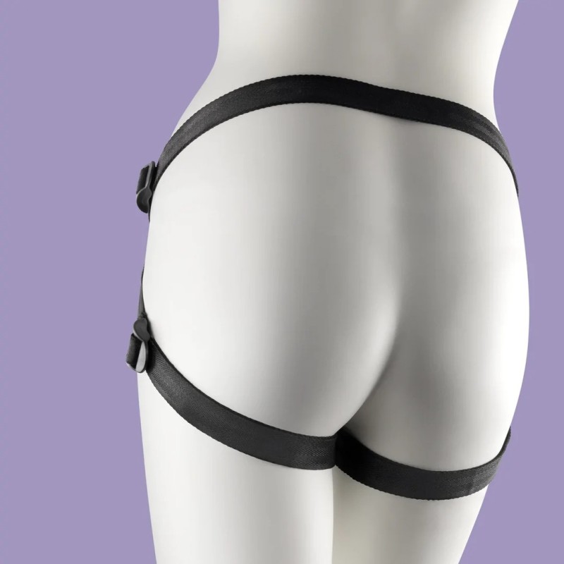 Crushious | Snap Strap | Strap-on Harness Black
