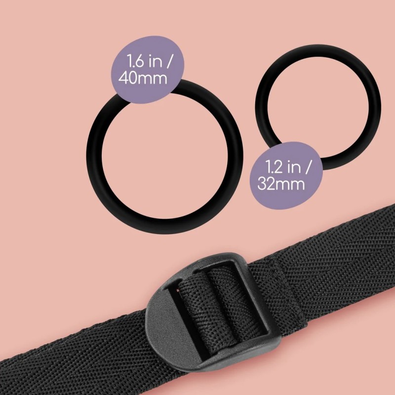 Crushious | Snap Strap | Ζώνη Strap-on Μαύρη