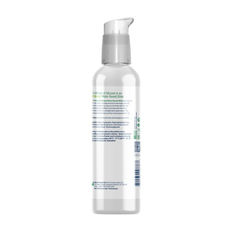 Swiss Navy Natural Premium Waterbased Lubricant 118ml