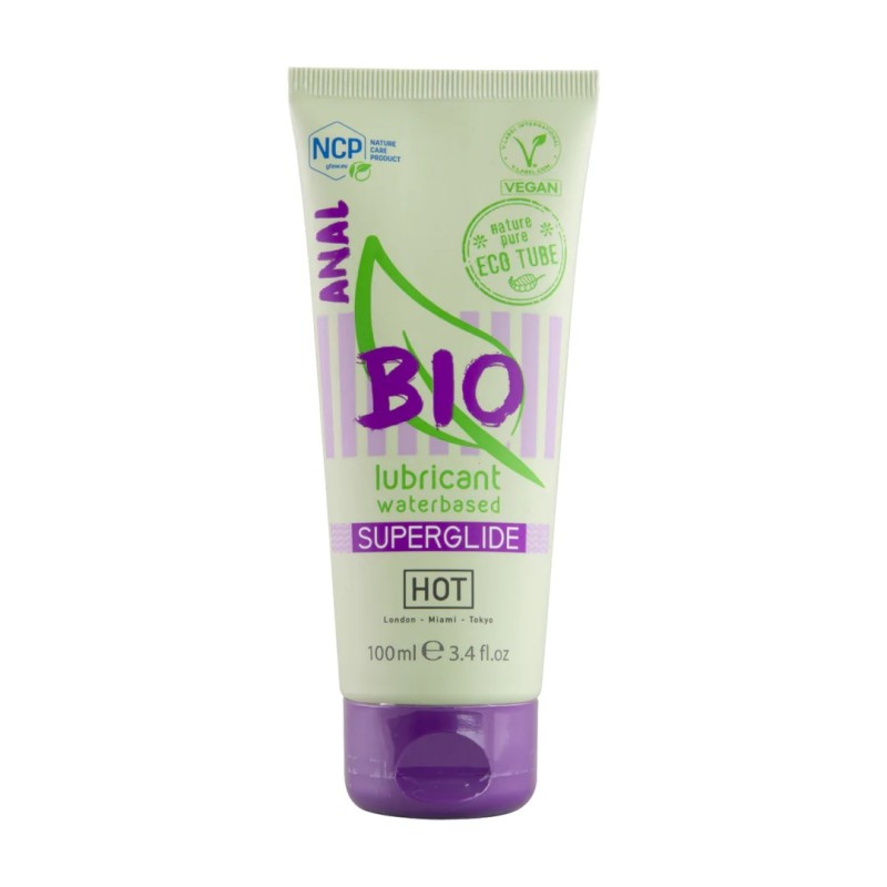 HOT | Superglide | Anal Waterbased Lubricant Organic Vegan 100ml