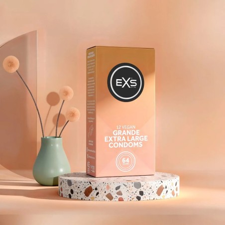 EXS | Grande Extra Large | Condoms 64mm - 12 Pack