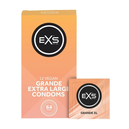 EXS | Grande Extra Large | Προφυλακτικά 64mm - 12τμχ