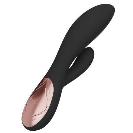 Lelo | Ina Thrust | Rabbit Thrusting Silicone Vibrator Black