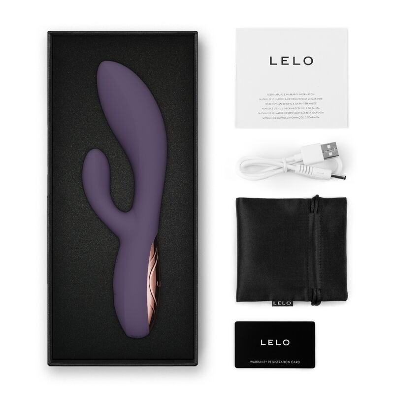 Lelo | Ina Thrust | Rabbit Δονητής Σιλικόνης με Ώθηση Μωβ
