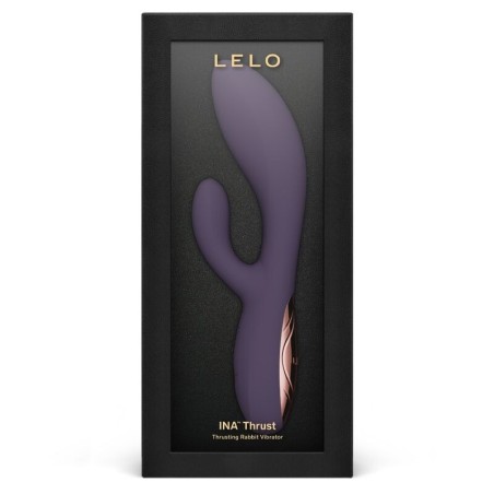 Lelo | Ina Thrust | Rabbit Δονητής Σιλικόνης με Ώθηση Μωβ