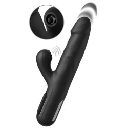 Fetish Fantasy | Sonix | Silicone Thruster Rabbit Vibrator Black