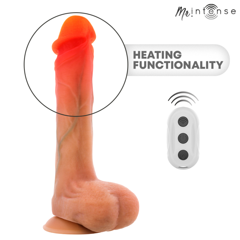 Mr Intense | Bradley | Realistic Thrusting Vibrating Dildo with Heat 21 cm