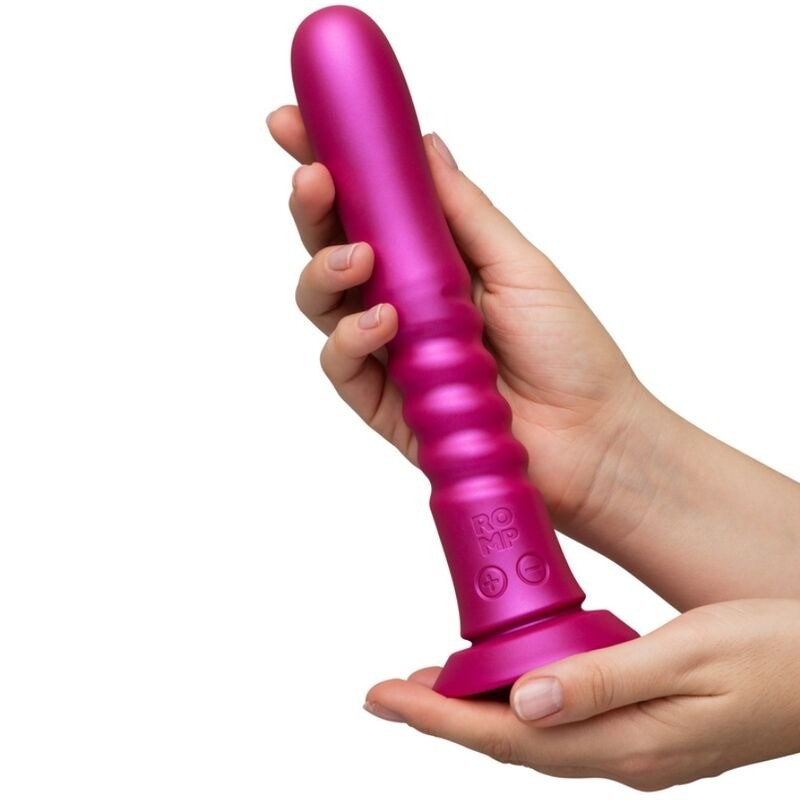 Romp | Jiggle | Δονητής Σιλικόνης με Ώθηση και Βεντούζα Ροζ