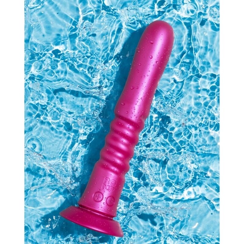 Romp | Jiggle | Δονητής Σιλικόνης με Ώθηση και Βεντούζα Ροζ