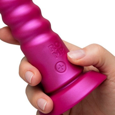 Romp | Jiggle | Thrusting Silicone Vibrator with Suction Cup Pink