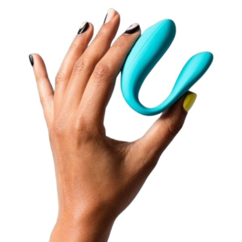 Romp | Join | Couples Silicone Vibrator Turquoise