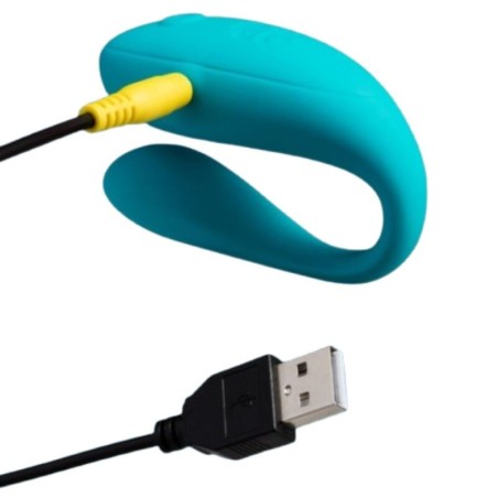 Romp | Join | Couples Silicone Vibrator Turquoise