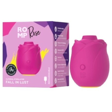 Romp | Rose | Κλειτοριδικός Διεγέρτης σε Σχήμα Τριαντάφυλλου Ροζ
