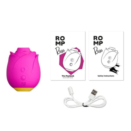 Romp | Rose 2.0 | Pleasure Air Clitoral Stimulator Pink