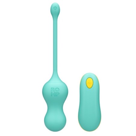 Romp | Cello | G-Spot Vibrating Balls with Remote Control Turquoise