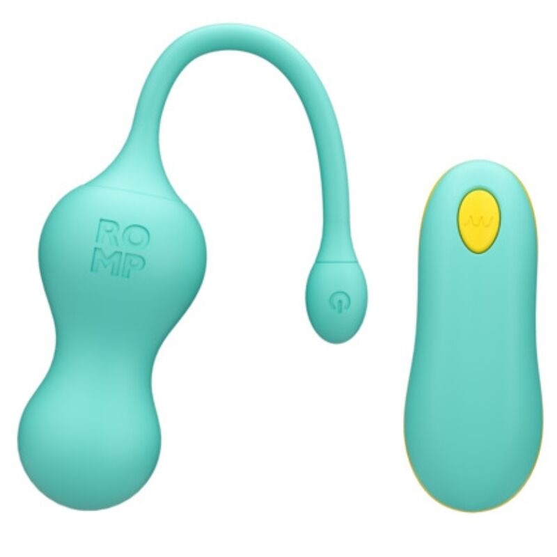 Romp | Cello | G-Spot Vibrating Balls with Remote Control Turquoise