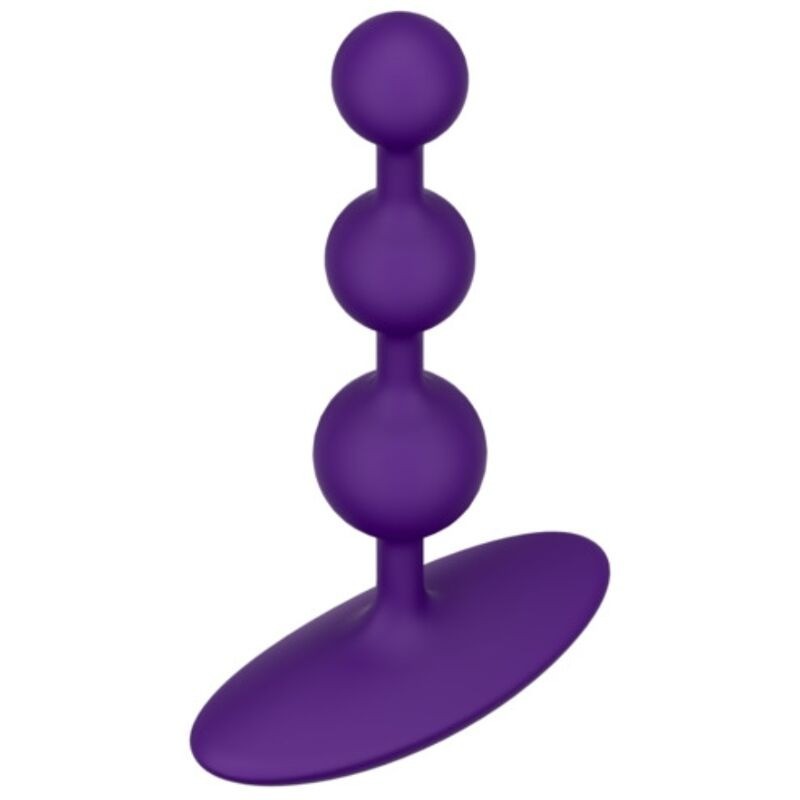 Romp | Amp | Flexible Silicone Anal Beads Purple
