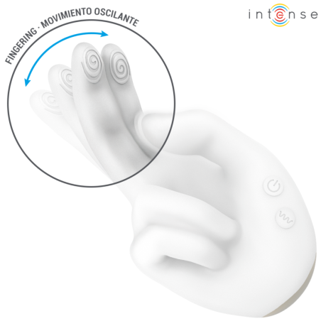 Intense | Jimmy | Hand-Shaped Stimulator with Vibration and Heat