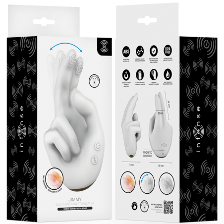 Intense | Jimmy | Hand-Shaped Stimulator with Vibration and Heat