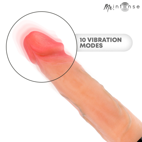 Mr Intense | Jean | Realistic Vibrator with Thrusting and Heat 24 cm