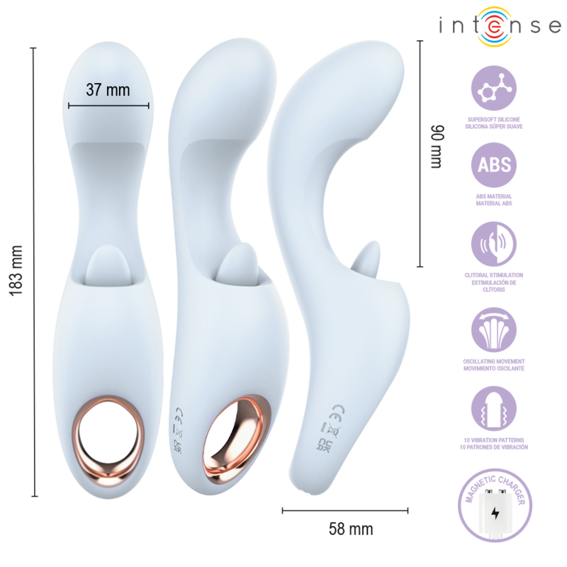 Intense | Anya | Rabbit G-Spot Vibrator with Circular Motion Lavender
