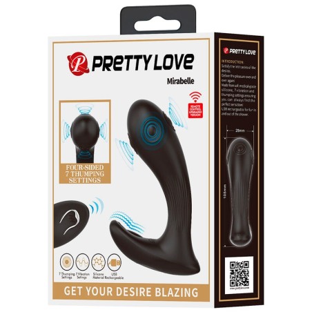 Pretty Love | Mirabelle | Prostate Vibrator with Remote Control