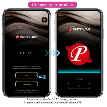 Pretty Love | Klay | Δονητής με Ώθηση και Έλεγχο από App Μωβ
