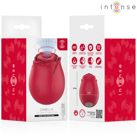 Intense | Camellia | Clitoral Suction Rose Bordeaux