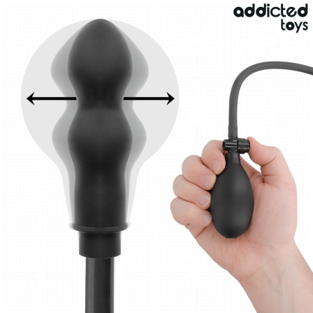 Addicted Toys | Inflatable Double Butt Plug Model 1 - 16 cm