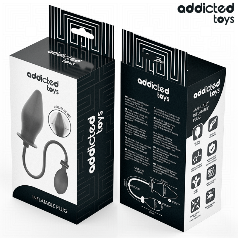 Addicted Toys | Φουσκωτή Πρωκτική Σφήνα Model 2