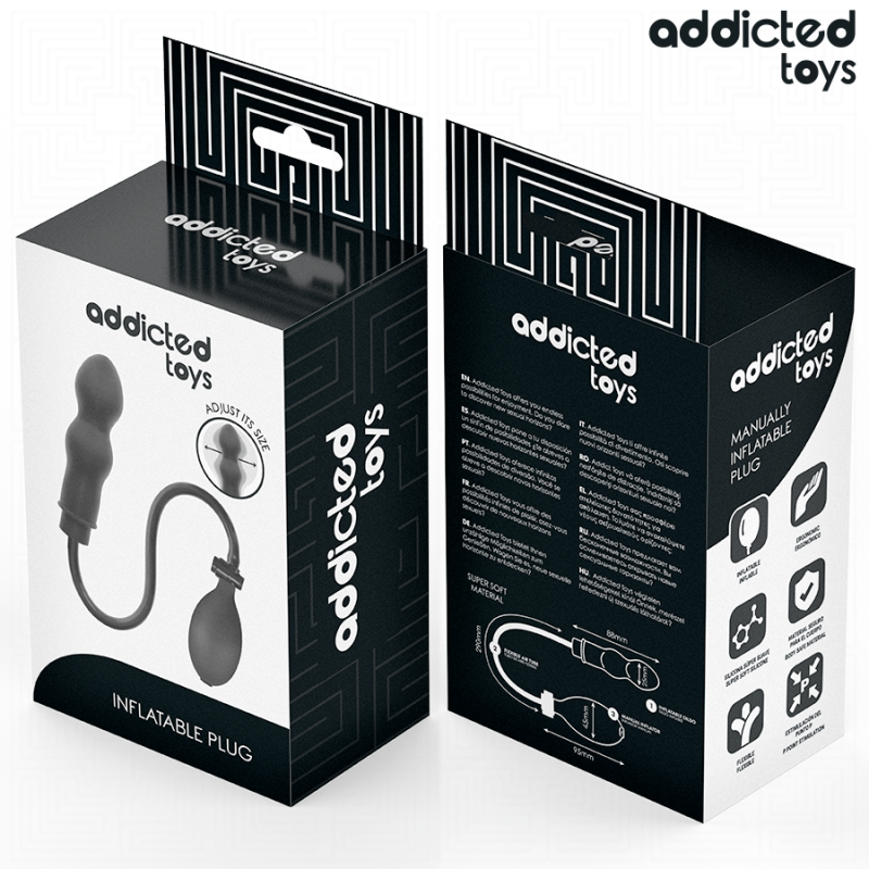 Addicted Toys | Inflatable Butt Plug Model 1 - 8.8 cm