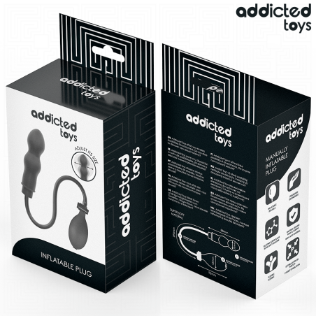 Addicted Toys | Φουσκωτή Πρωκτική Σφήνα Model 1 - 8.8 cm
